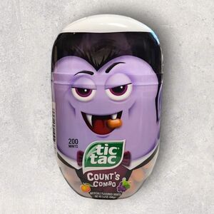 Rare Tictac Count's Combo Mints Unopened Pack Vampire Orange Grape 200 collector